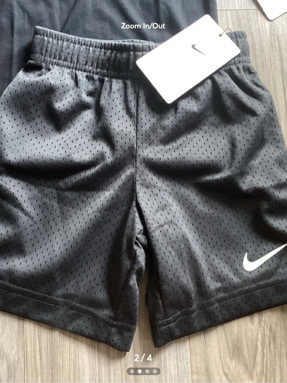 Nike tee & shorts outfit boys size 4/4T(NWT) ~FIRM, NO OFFERS~ - Picture 2 of 4